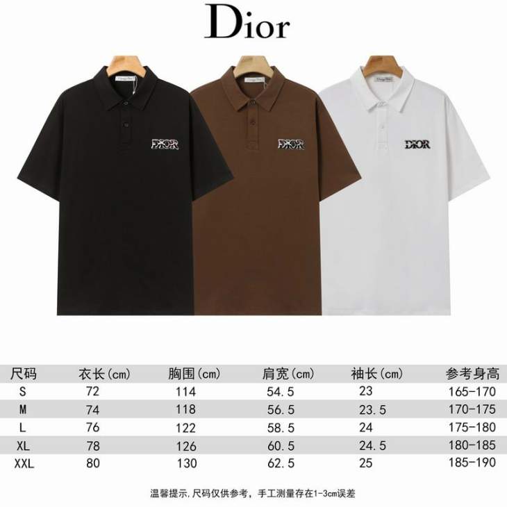 Dior Polo Shirts Short _SKUDiorS-2XLattr46328375